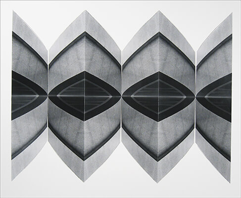 silver gelatin photo collage, AbEx Hirshhorn, by Adrienne Moumin